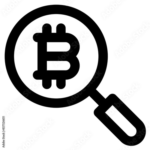 Bitcoin icon photo