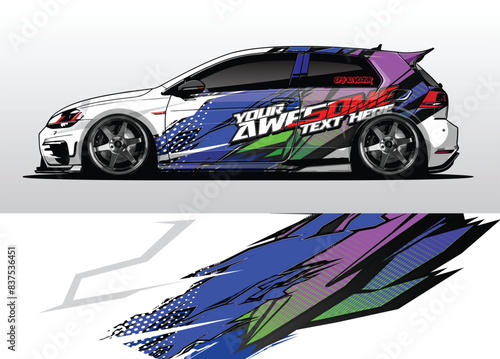 Dynamic Vector Backgrounds for Standout Vehicle Wraps