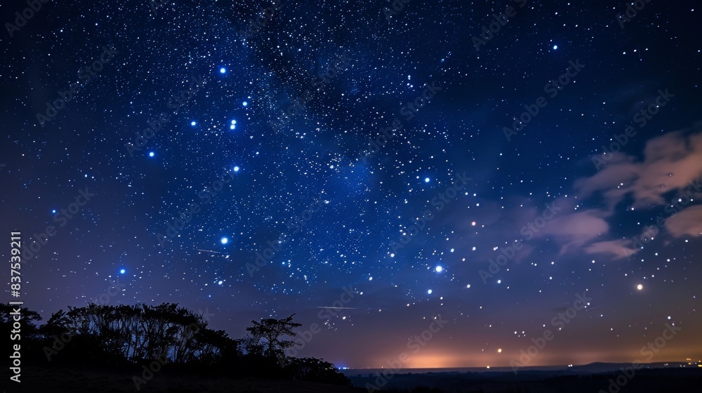 Fototapeta premium Beautiful Constellation Cassiopeia