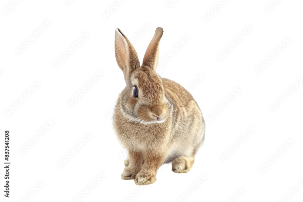 Fototapeta premium Cute Rabbit Sitting