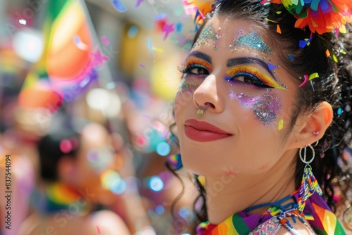 Beautiful in Pride Portrait Art