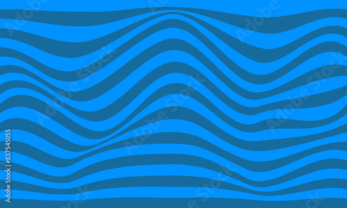 blue stripes lines wave curves abstract background