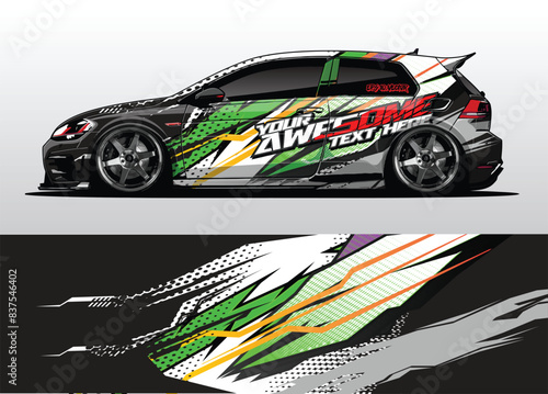 Dynamic Vector Backgrounds for Standout Vehicle Wraps
