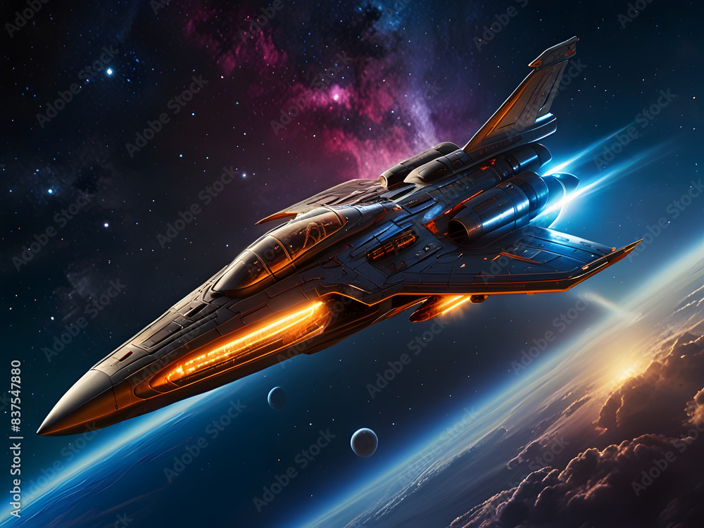 custom made wallpaper toronto digitalaircraft in flight, fantasy castle in the night sky,spaceship flying over the moon,rocket in the night, airplane flying over the ocean, airplane flying over the sea,airplane in flight, airplane in the