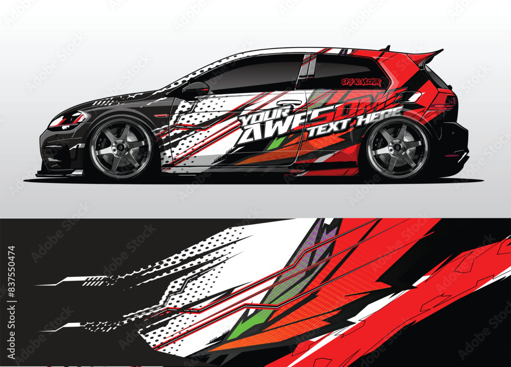 Creative Car Wrap Designs in Vector Format: Drive in Style Creative Car Wrap Designs in Vector Format: Drive in Style