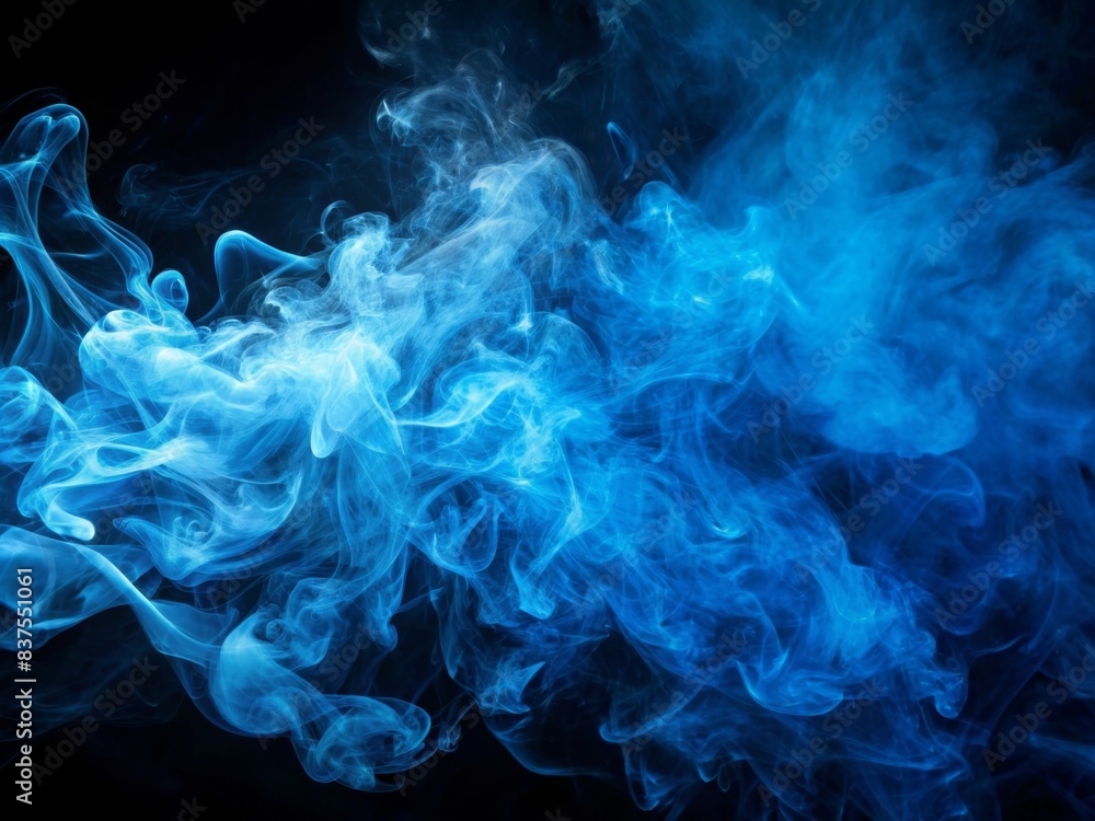 Blue smoke overlay on background, blue,smoke, overlay, background, abstract, design, artistic, ethereal, mystical, vapor, light, soft, gentle, dreamy, calming, serene, beauty