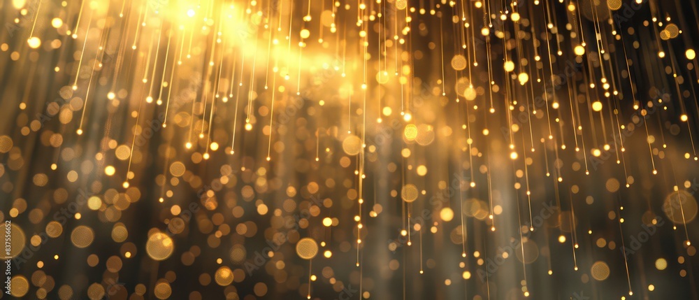 pastel golden rain lines text on dark, dotted backdrop, creating a serene, mysterious atmosphere pastel golden rain lines text on dark, dotted backdrop, creating a serene, mysterious atmosphere