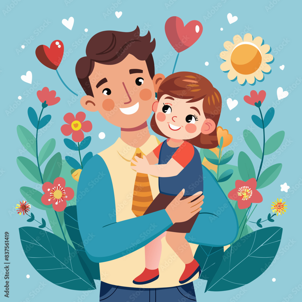 happy father's day illustration
happy father's day illustration