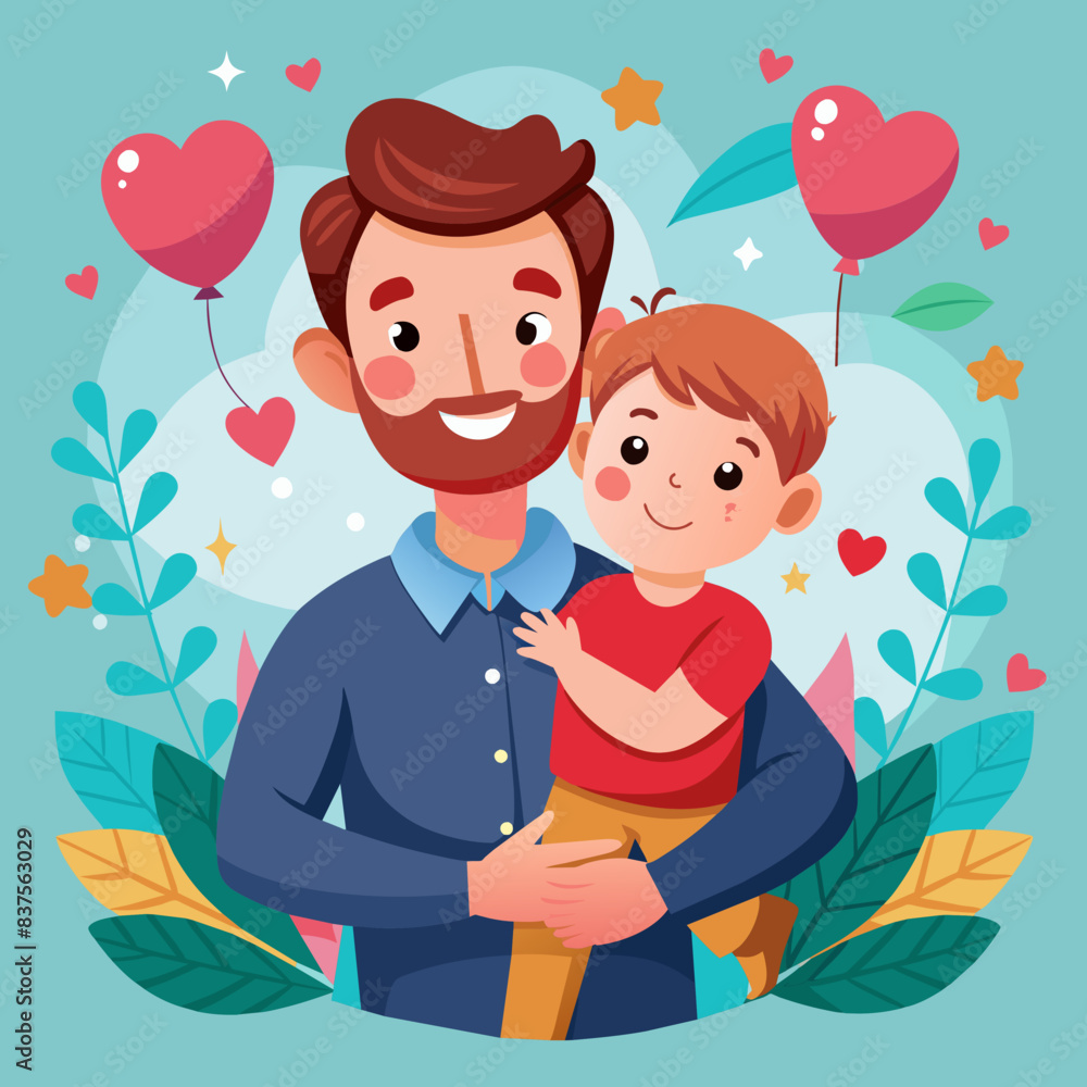 happy father's day illustration
happy father's day illustration