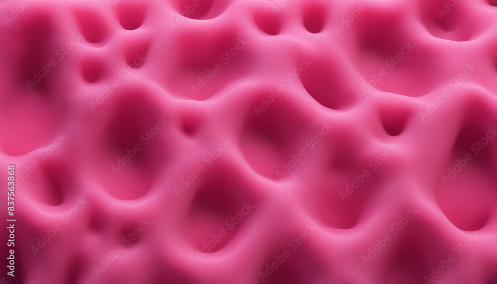 Pink and purple blob with a lot of bumps and ridges Stock Illustration ...