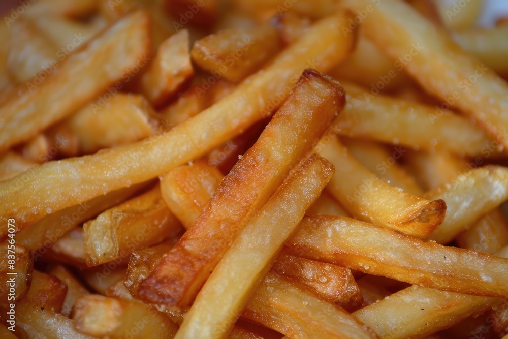 Fries. French Potato Fast Food. Unhealthy Junk Fried Crispy Snack Fries. French Potato Fast Food. Unhealthy Junk Fried Crispy Snack