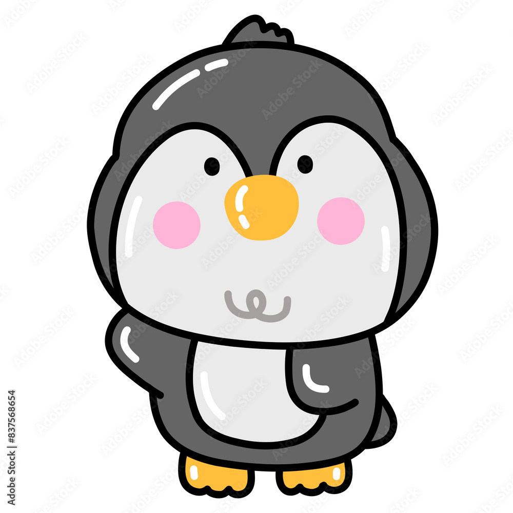 Obraz premium Cute penguin