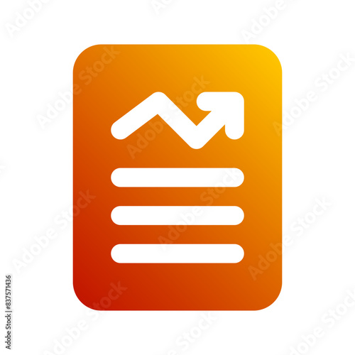 report gradient icon