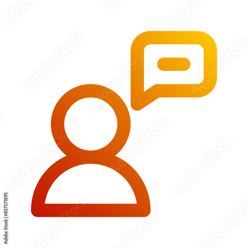 consultation gradient icon