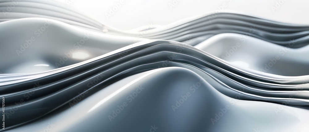 dark white abstract moving smoothed lines with futuristic glowing effect dark white abstract moving smoothed lines with futuristic glowing effect