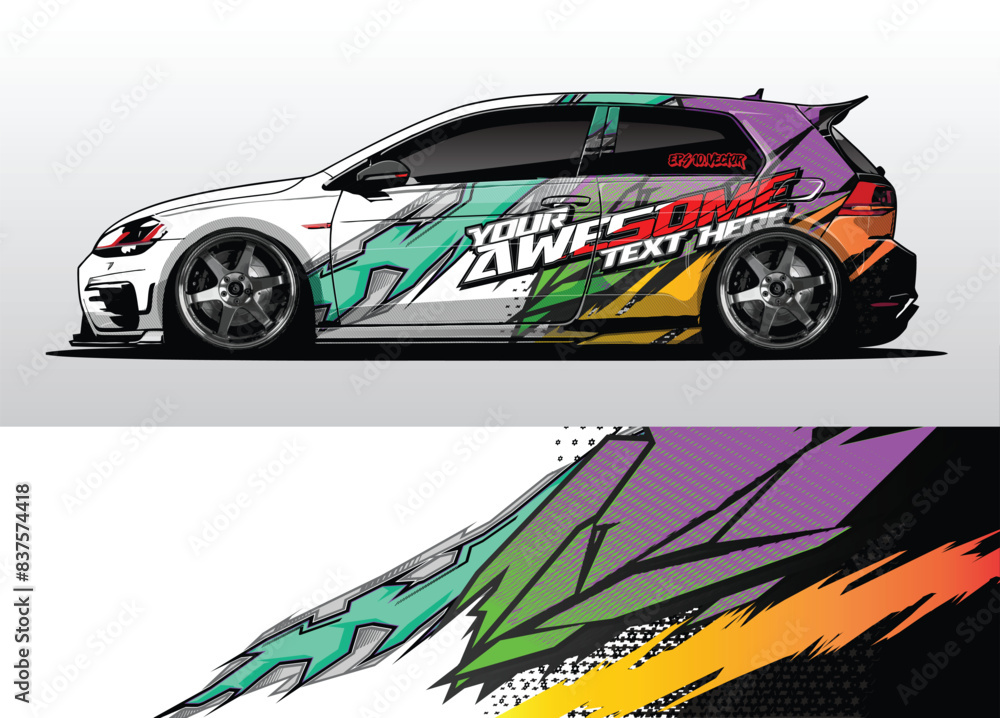Creative Car Wrap Designs in Vector: Unleash Your Brand's Potential