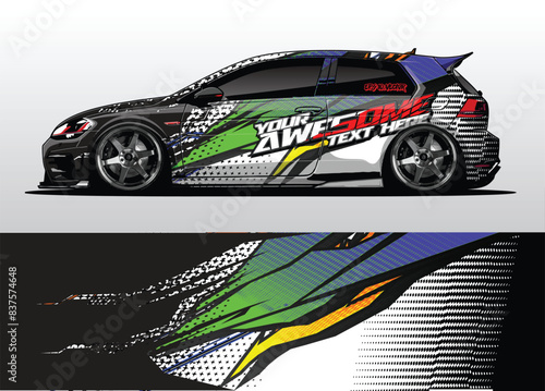Dynamic Vector Backgrounds for Standout Vehicle Wraps