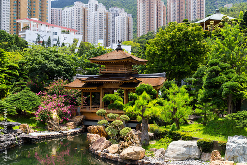 Photography Chi Lin Nunnery in Diamond hill at Hong Kong city