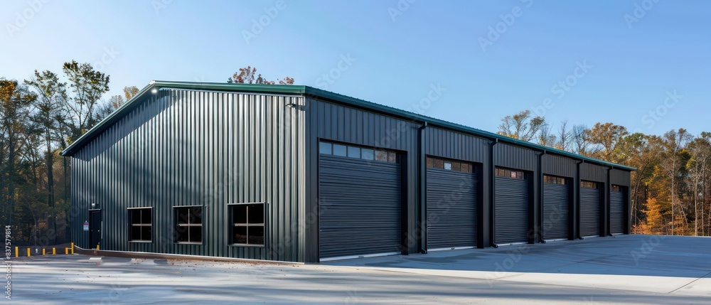 commercial storage building with tall windows commercial storage building with tall windows
