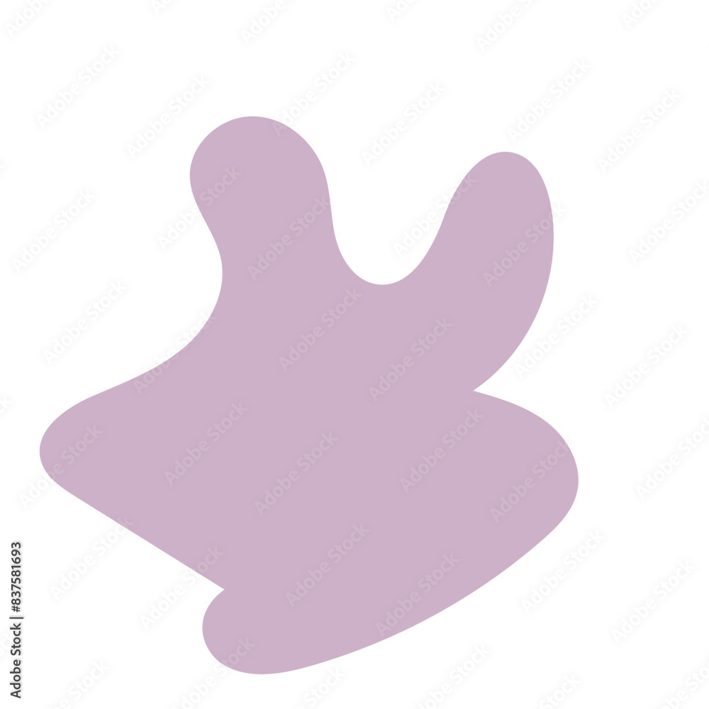 Abstract shape organic blob vector Abstract shape organic blob vector