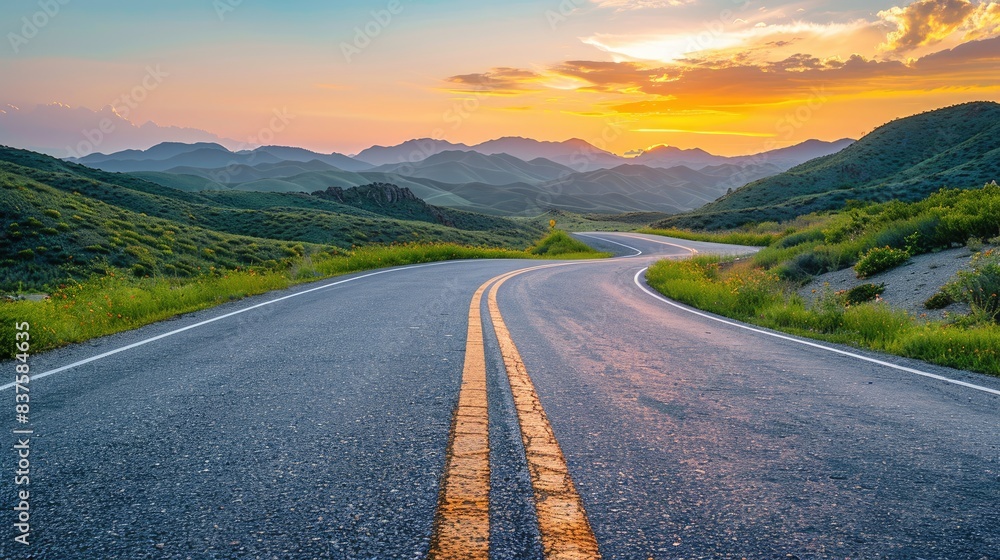 Naklejka premium The Path to Success A guide or roadmap outlining the steps and strategies necessary to achieve business success