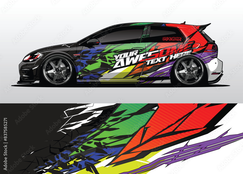 Premium Vector Templates for Car Wraps: Drive with Style Premium Vector Templates for Car Wraps: Drive with Style