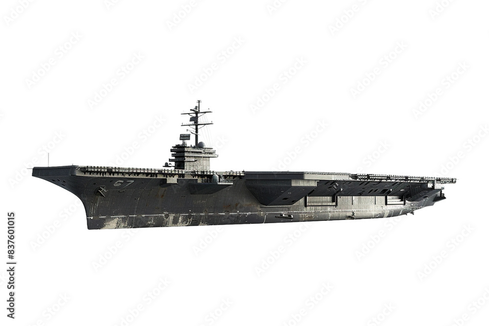 Supercarrier Isolated on Transparent Background Supercarrier Isolated on Transparent Background