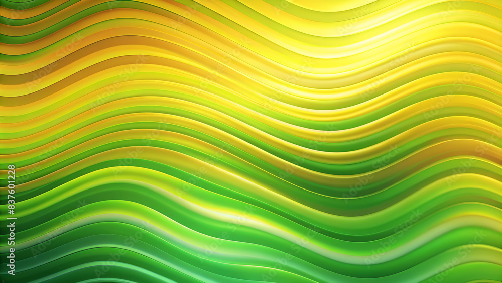Abstract yellow and green ripple texture background Abstract yellow and green ripple texture background