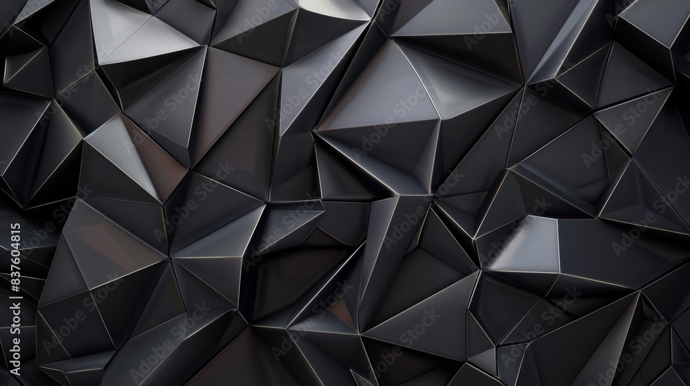 Geometric Graphic Elements on Dark Abstract Background Geometric Graphic Elements on Dark Abstract Background