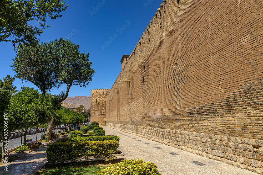 Iran. Shiraz. Karim Khan Citadel (also known as Arg of Karim Khan) built in 1766