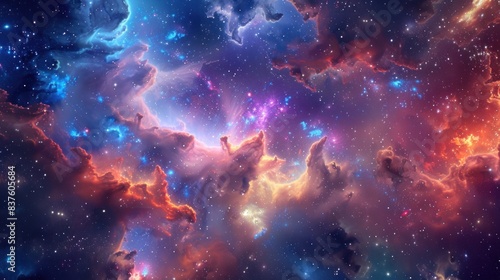 Magical Dreamy Stardust Background