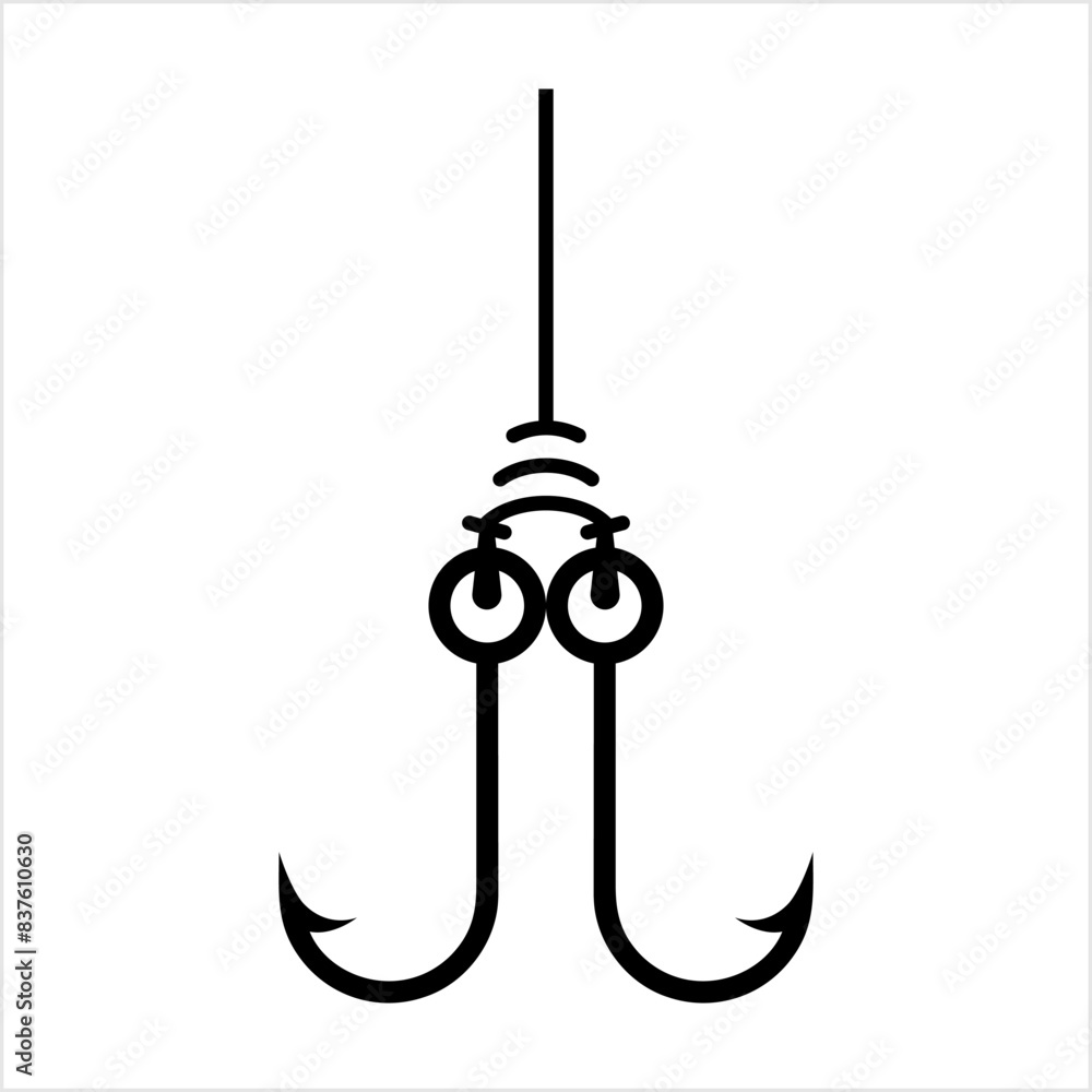 Fishing Hook Icon Fishing Hook Icon