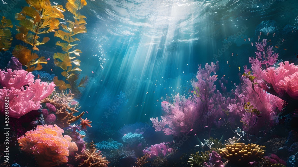 forest underwater forest underwater