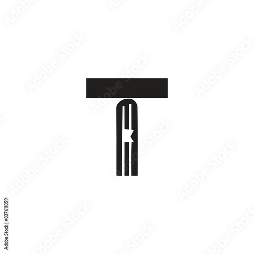 Letter T book logo icon vector template