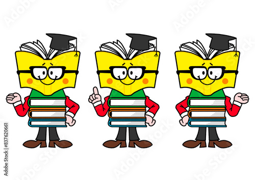 Book boy ブックボーイ　マスコットキャラクター