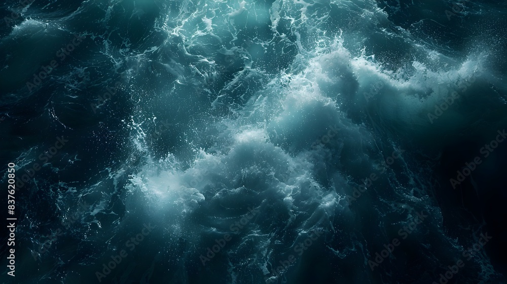 Enigmatic Depths of the Oceanic Abyss A Mesmerizing Abstract Depiction of the Sea s Primal Power Enigmatic Depths of the Oceanic Abyss A Mesmerizing Abstract Depiction of the Sea s Primal Power