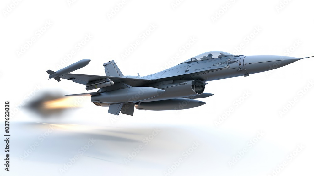 render of an missile flying towards the fighter jet flying over clouds render of an missile flying towards the fighter jet flying over clouds