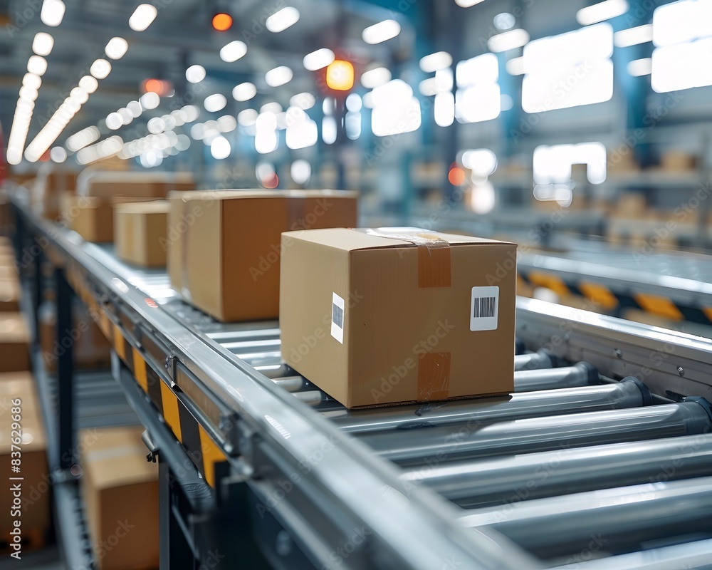 Efficient Logistics Hub Powering E Commerce Fulfillment with Streamlined Packing and Shipping Processes Efficient Logistics Hub Powering E Commerce Fulfillment with Streamlined Packing and Shipping Processes