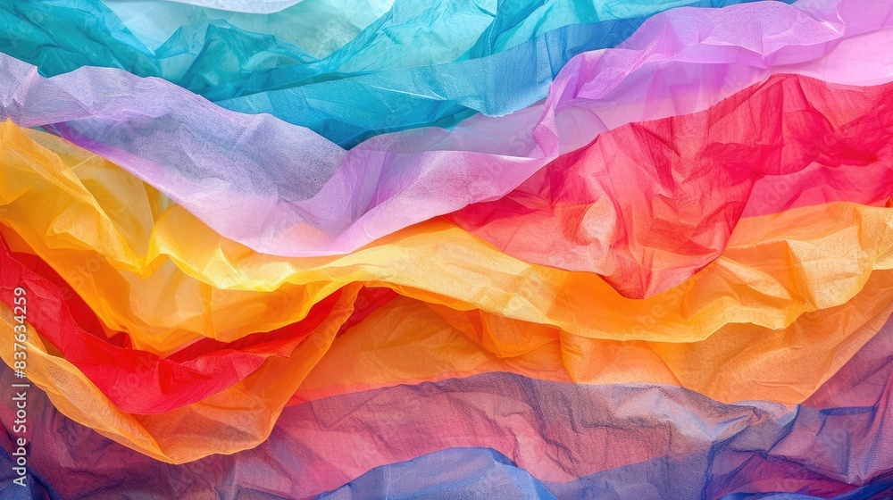 custom made wallpaper toronto digitalVibrant Tissue Paper Layers Abstract Background with Professional Lighting for Art and Design Projects