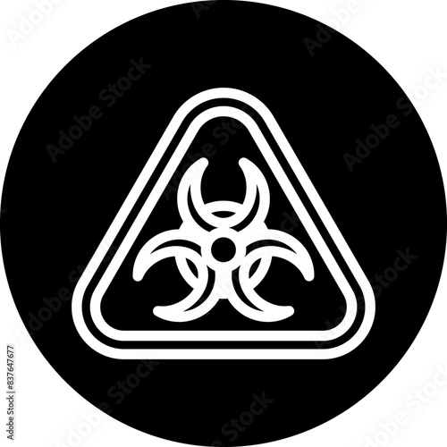 Biohazard Icon Style