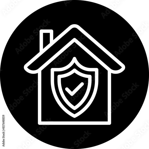 Home Security Icon Style