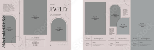 Jewelry Collection Trifold Brochure