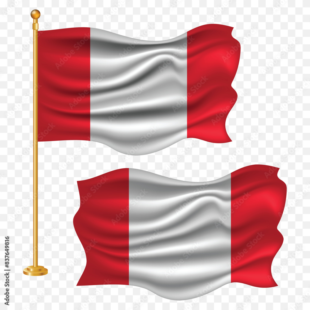 peru independence day with national flag waving fabric illustration png element with pole emoji and clipart transparent background peru independence day with national flag waving fabric illustration png element with pole emoji and clipart transparent background