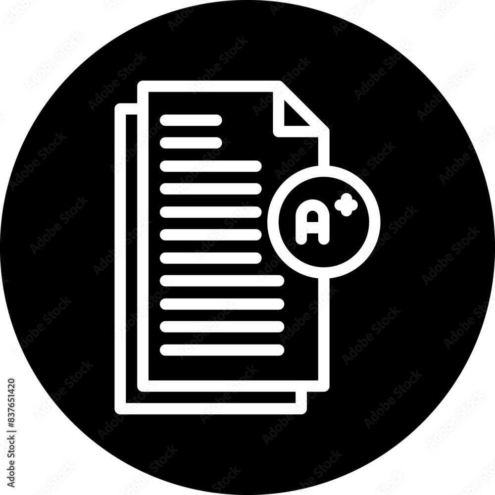 Grade Icon Style Grade Icon Style