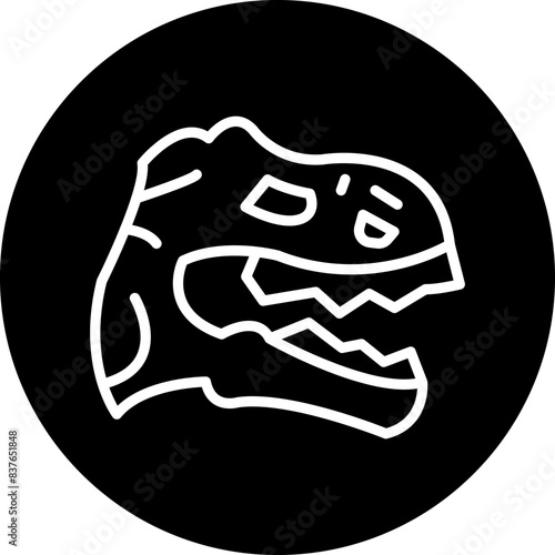 Dinosaur Icon Style