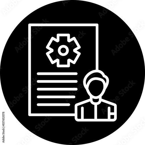 De Identification Icon Style