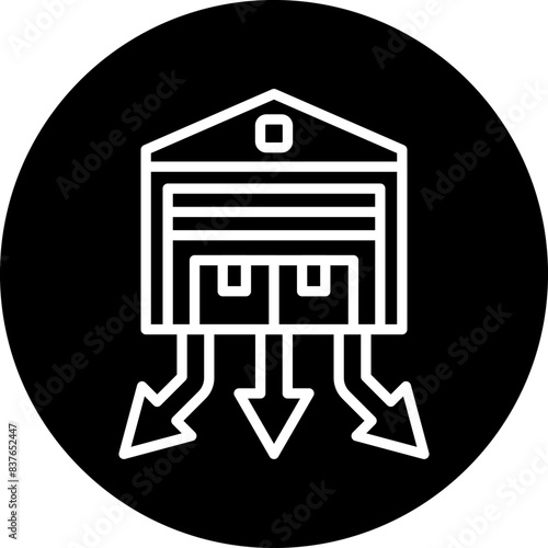 Distribution Center Icon Style