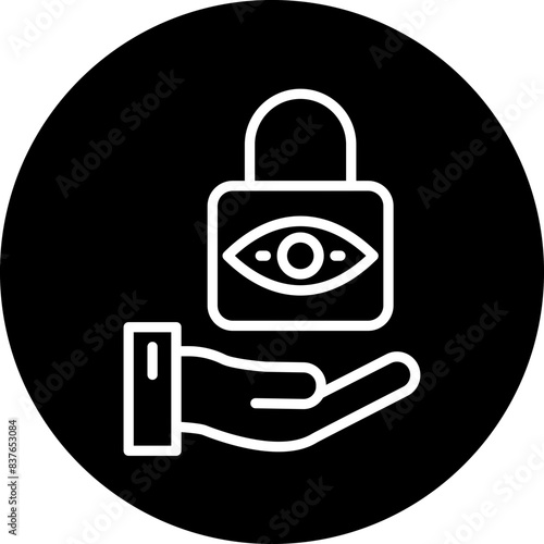 Privacy Awareness Icon Style