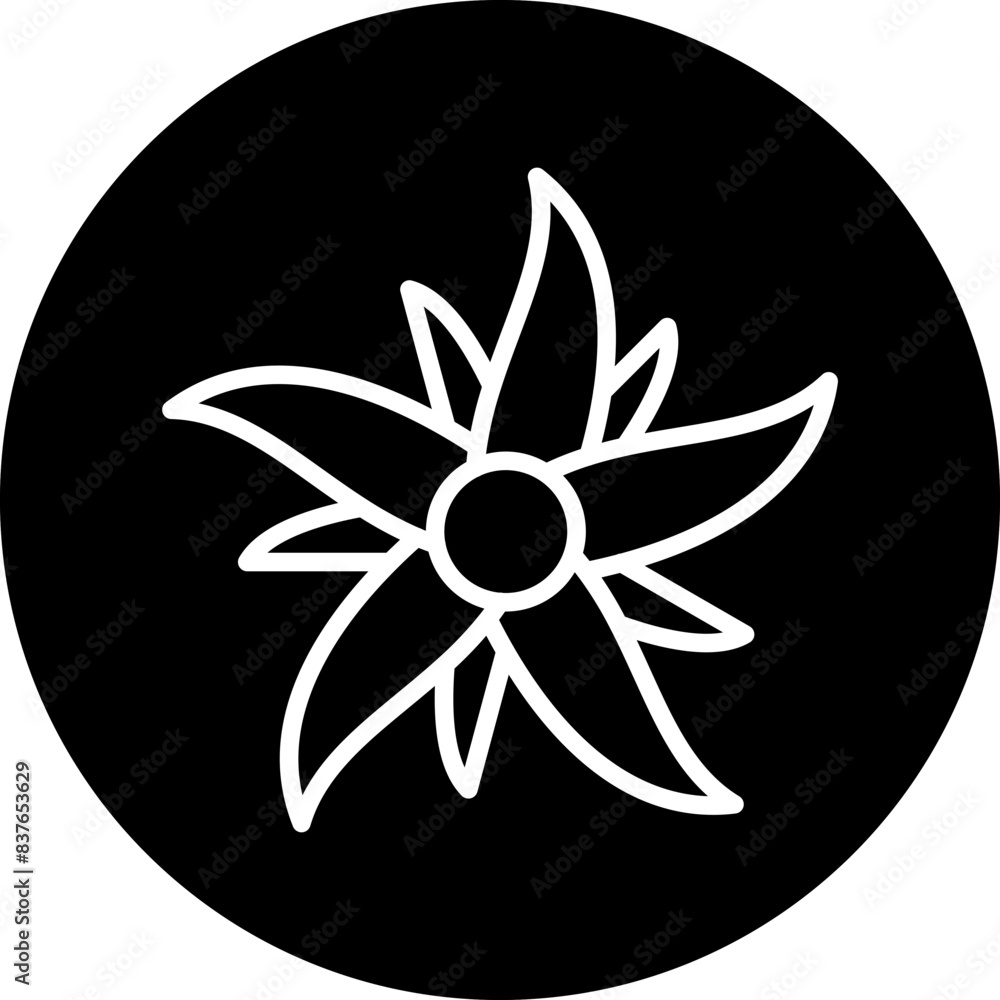 Borage Icon Style Borage Icon Style