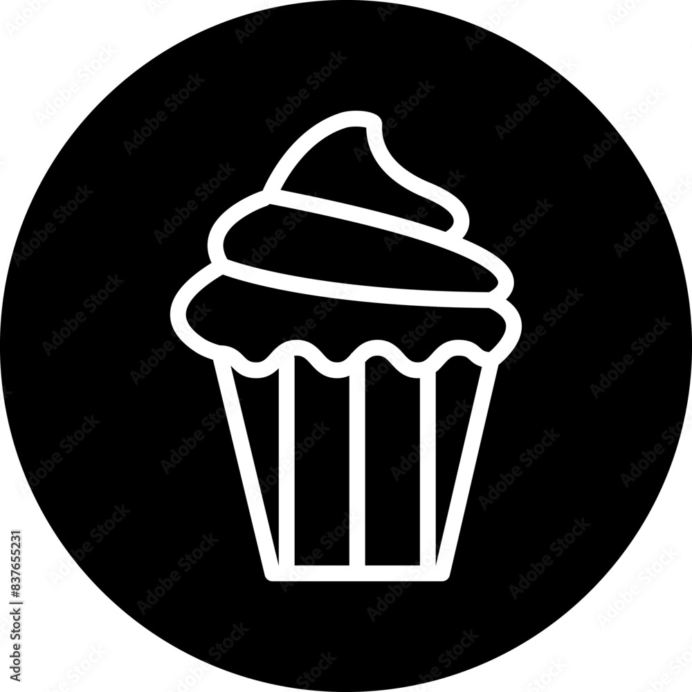 Cupcakes Icon Style